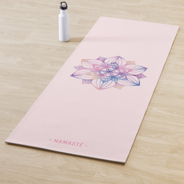 Gradient Mandala Lotus Blume Yoga Mat [8] Yogamatte (Beispiel)