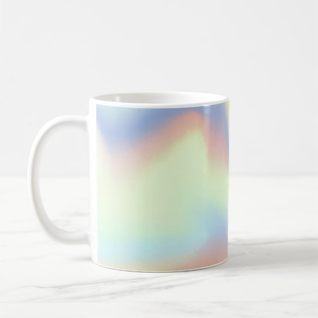 Gradient Mesh Hintergrund in modernem Stil. farben Kaffeetasse (Links)
