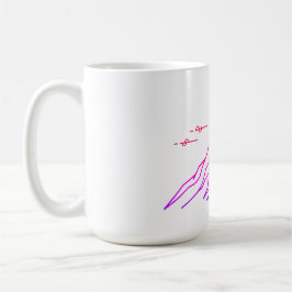 Gradient Mug "Vivid Peaks & Moon" Kaffeetasse