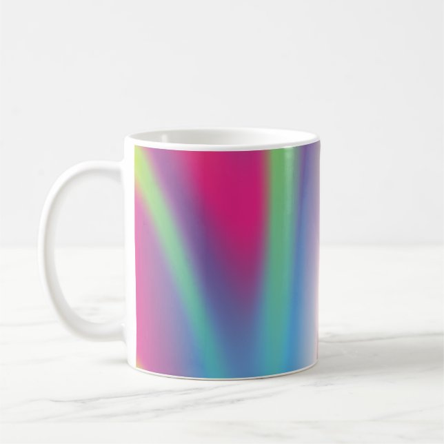 Gradient multicfarbred background abstract, art, b kaffeetasse (Links)