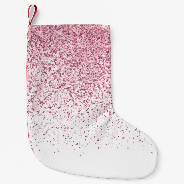 Gradient Muster 2 Kleiner Weihnachtsstrumpf (Vorderseite)