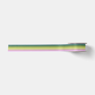 Gradient-Ober-Streifen, weich gerundet grün bei Satinband