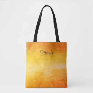 Gradient ombre Korallenrot Beige Limon weich versc Tasche