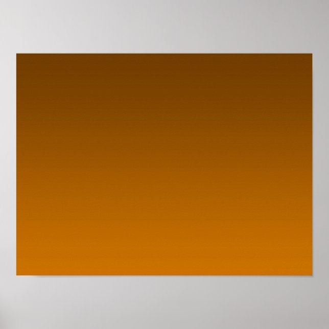 Gradient Orange - hell bis tief | Stimmungs-Hinter Poster (Vorne)