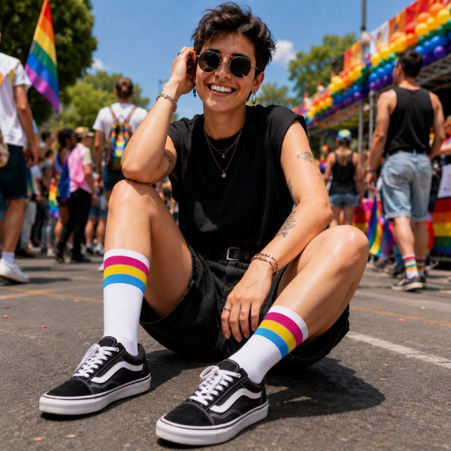 Gradient Pansexuelle Stolz  Socken (Von Creator hochgeladen)