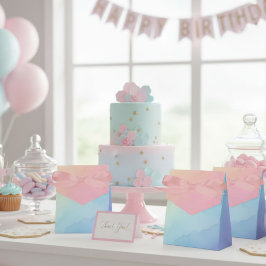 gradient party watercolor pink Personalized  Geschenkschachtel