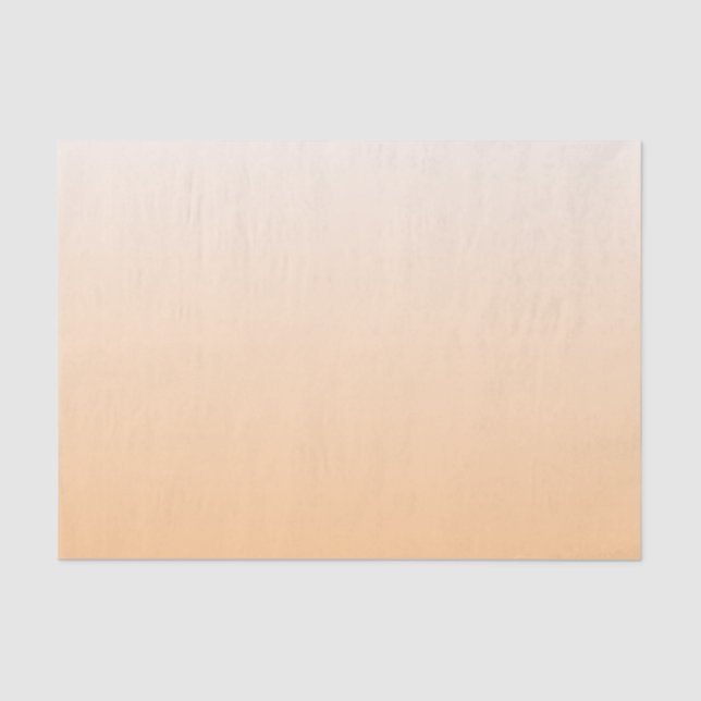 Gradient Peach Seidenpapier (Vorderseite)