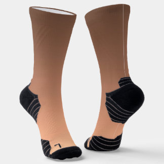 Gradient Pfirsich - hell bis tief | Saisonale Stim Socken