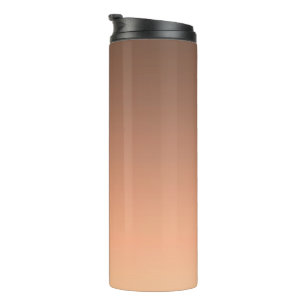 Gradient Pfirsich - hell bis tief   Saisonale Stim Thermosbecher
