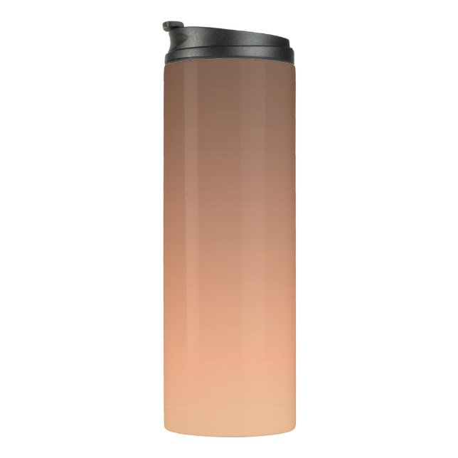 Gradient Pfirsich - hell bis tief | Saisonale Stim Thermosbecher (Nach rechts gedreht)