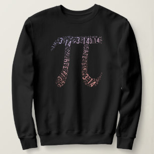 Gradient Pi Symbol Digits Math Happy Pi Day Sweatshirt