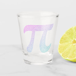 Gradient Pi Symbol Pi Tag | Happy Pi Day Math Schnapsglas