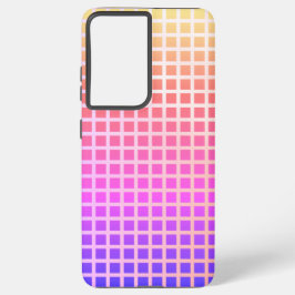 Gradient Pixel Grid Samsung Galaxy Hülle