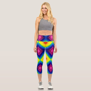Gradient Prism Rainbow Art Leggings