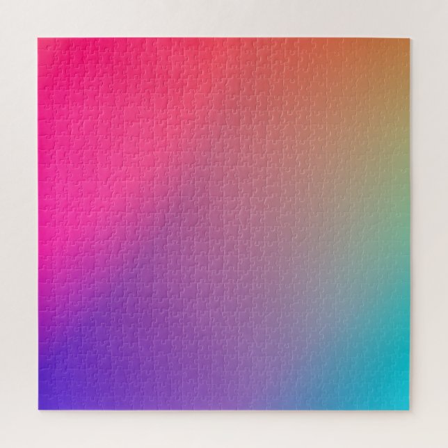 Gradient Prismatic Rainbow herausfordernd (Vertikal)
