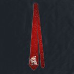 Gradient Red Santa Baby Christmas Neck Tie Krawatte<br><div class="desc">Sehen Sie sich die Weihnachtsmuster in den Farben dieser Krawatte für Feiertagsfeiern. Gradiente Farben mit Blasen,  Schneeflocken oder Sternen,  die sich im Muster verstecken. Diese Krawatte hat einen kleinen Santa und Baby Charakter; abnehmbar,  wenn Sie möchten. Schneefall hinzugefügt</div>