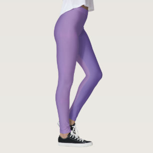 Gradient Shades Lavender Lila Leggings