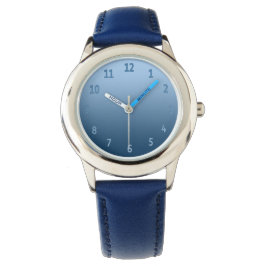 Gradient Simple Colorful Blue Armbanduhr