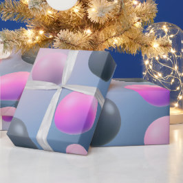 Gradient Spheres Delight Wrapping Paper Geschenkpapier