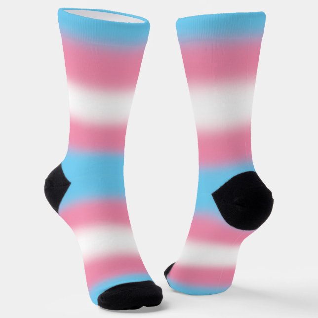 Gradient Trans-Stolz  Socken (Gewinkelt)
