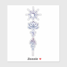 Gradient Unalome Group  Aufkleber