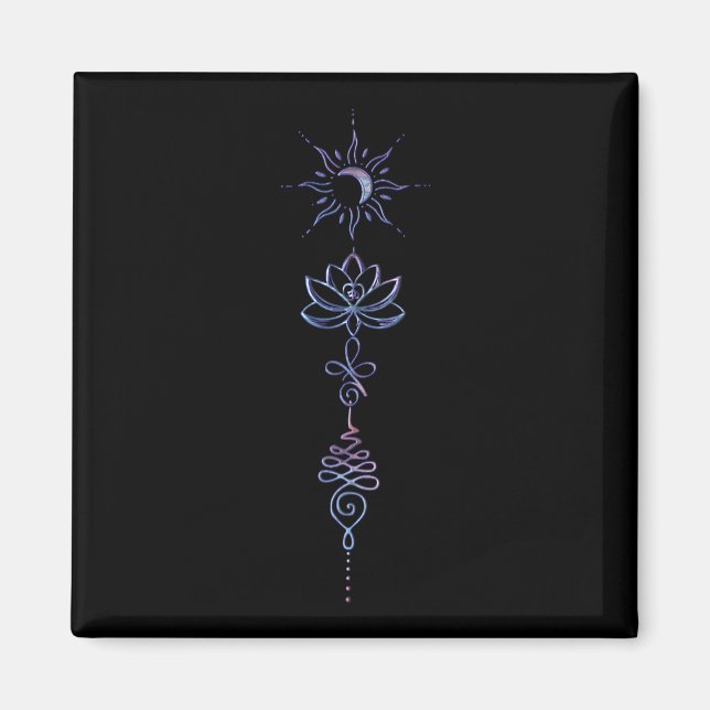 Gradient Unalome Group  Magnet (Vorne)