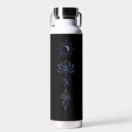 Gradient Unalome Gruppe Trinkflasche
