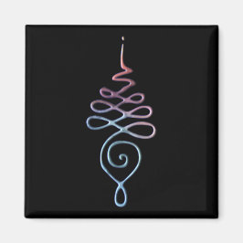 Gradient Unalome Magnet