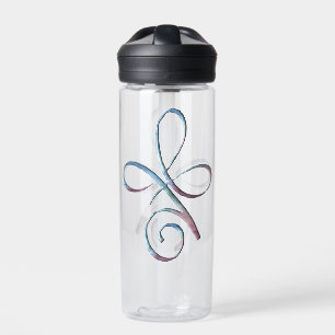 Gradient Unconditional Love Wasserflasche Trinkflasche