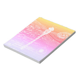 Gradientendragonfly Notizblock