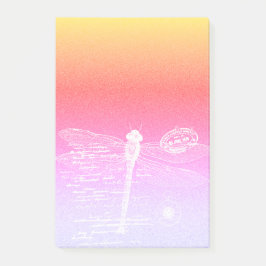 Gradientendragonfly Post-it Klebezettel