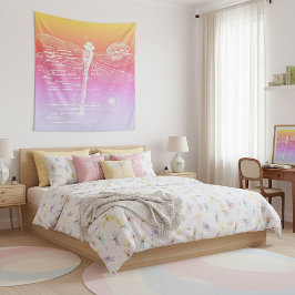 Gradientendragonfly Wandteppich