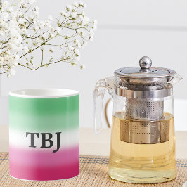 Gradientenflagge Kaffeetasse