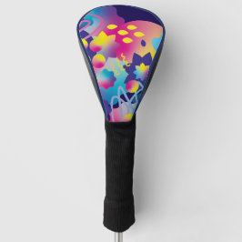 Gradientfluss. Golf Headcover