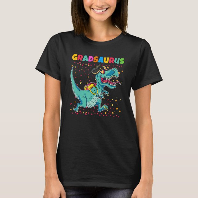 Gradsaurus-Abschluss T-Shirt (Vorderseite)