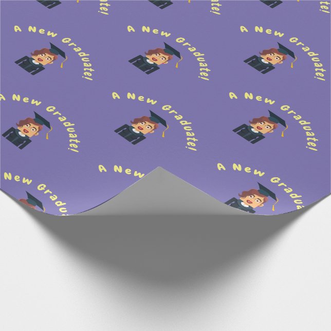 Graduado Geschenkpapier (Ecke)