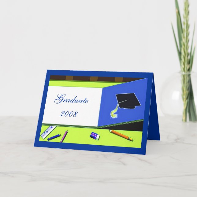Graduate 2008 Card Karte (Vorderseite)