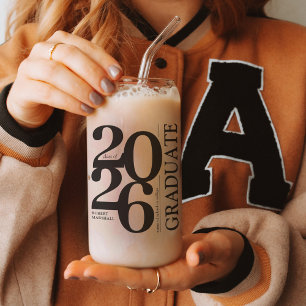 Graduate 2025 Trendy Black Graduation