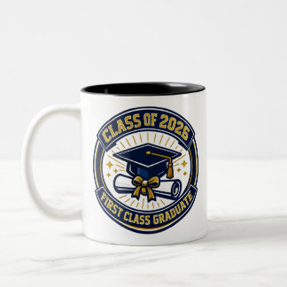 Graduate 2026 Personalized Coffee Mug  Zweifarbige Tasse