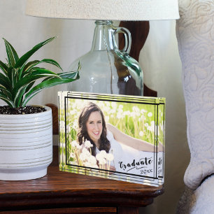 Graduate 20xx 12x18 Horizontal Black Border Fotoblock
