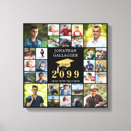 Graduate 28 Foto Collage Leinwanddruck