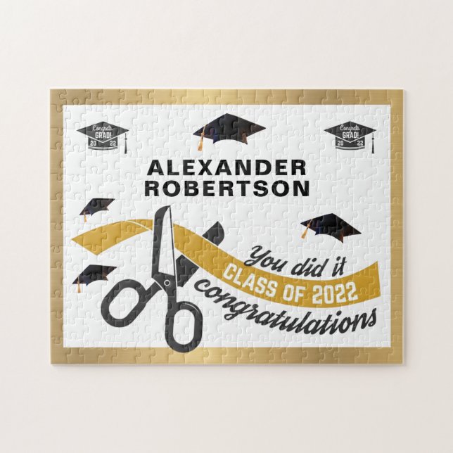 Graduate Abschluss Class of 2022 Fun Custom (Horizontal)