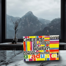 Graduate Abschluss Herzlichen Glückwunsch Grand Ca