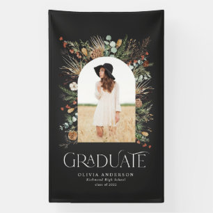 Graduate arch 1 Foto Schwarz-weiß botanisch modern Banner