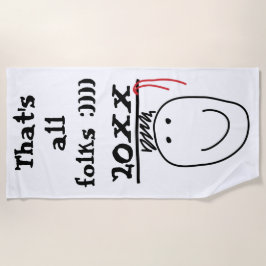 Graduate Beach Handtuch