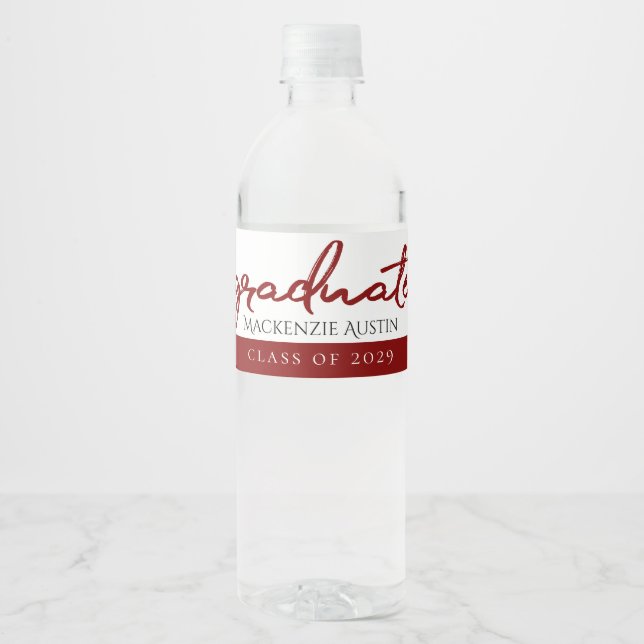 Graduate Coral Script | Handschrift mit Jahr (Vorderseite)