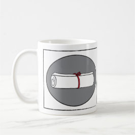 Graduate Diploma Classic White Coffee Tasse