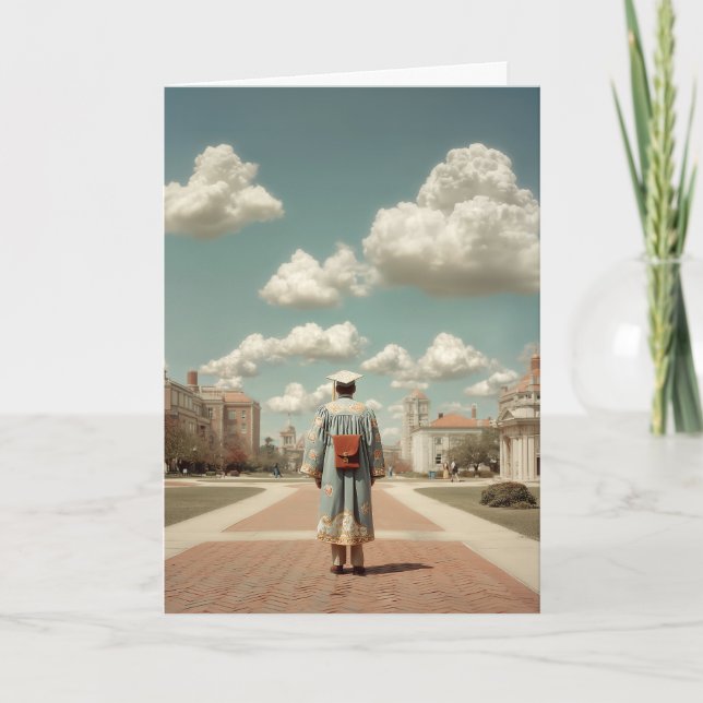 Graduate Facing Boundless Future Karte (Vorderseite)