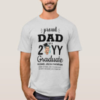 Graduate Foto Abschluss Class Jahr Proud Vater