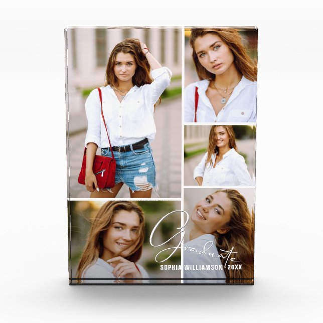 Graduate Foto Grid Collage (Vorderseite)